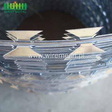 galvanized barbed wire  barbed razor mesh fencing